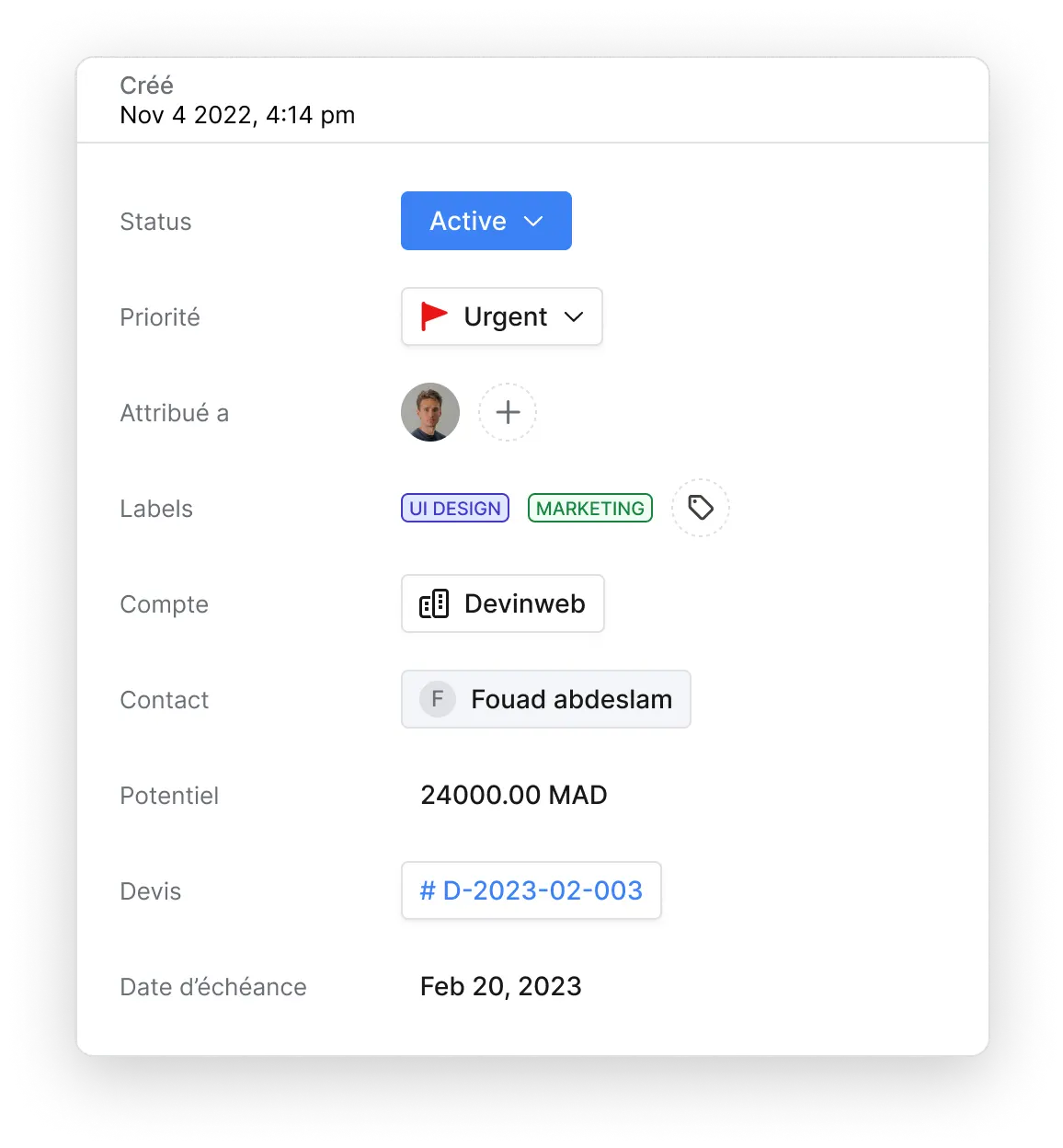 devinstock-crm-status